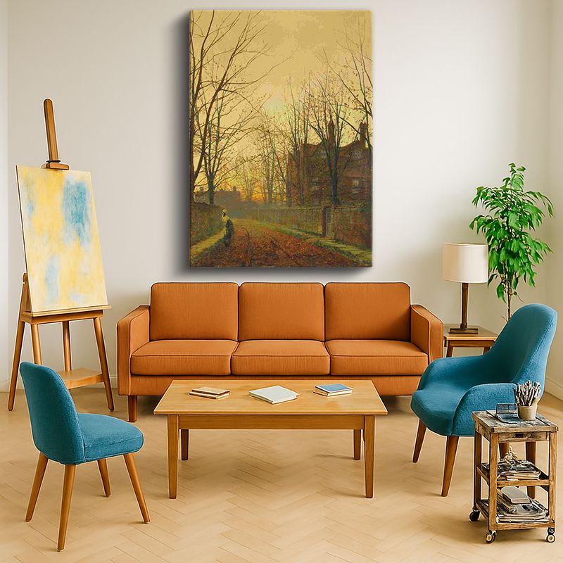 Ressam Kanvas Tablo 73